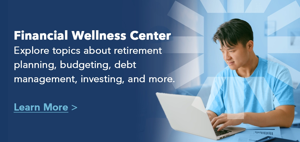 Financial Wellness Center Web Banner